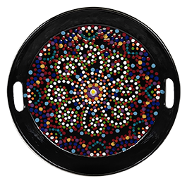 Woodbury Mosaic Mandala Tray