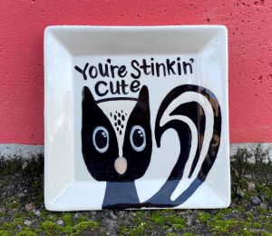 Woodbury Skunk Plate