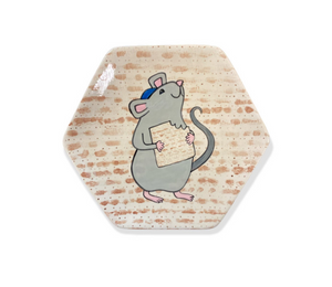 Woodbury Mazto Mouse Plate