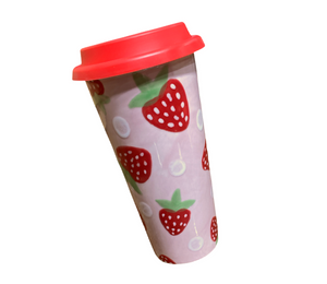 Woodbury Strawberry Travel Mug