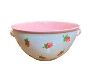 Woodbury Strawberry Print Bowl