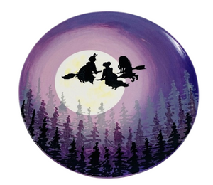 Woodbury Kooky Witches Plate