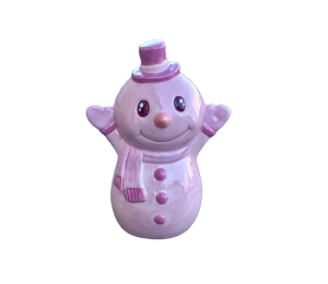Woodbury Pink-Mas Snowman