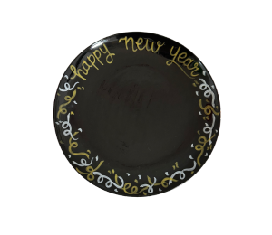 Woodbury New Year Confetti Plate