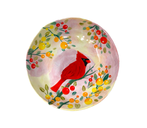 Woodbury Cardinal Plate