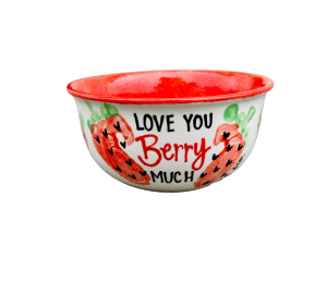 Woodbury Berry Love Bowl