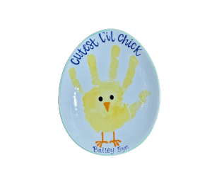 Woodbury Little Chick Egg Plate