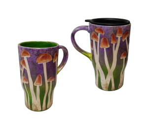 Woodbury Mushroom Mugs