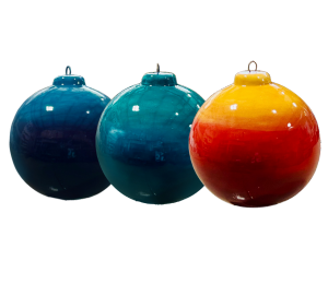 Woodbury Jewel Toned Ombre Ornament