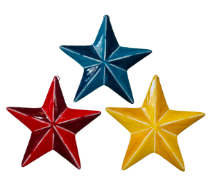 Woodbury Jewel Toned Stars