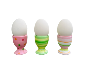 Woodbury Easter Sherbet Egg Cup