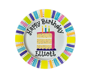 Woodbury Birthday Cake Plate