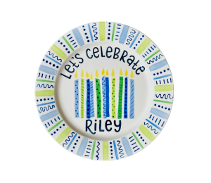 Woodbury Let's Celebrate Plate